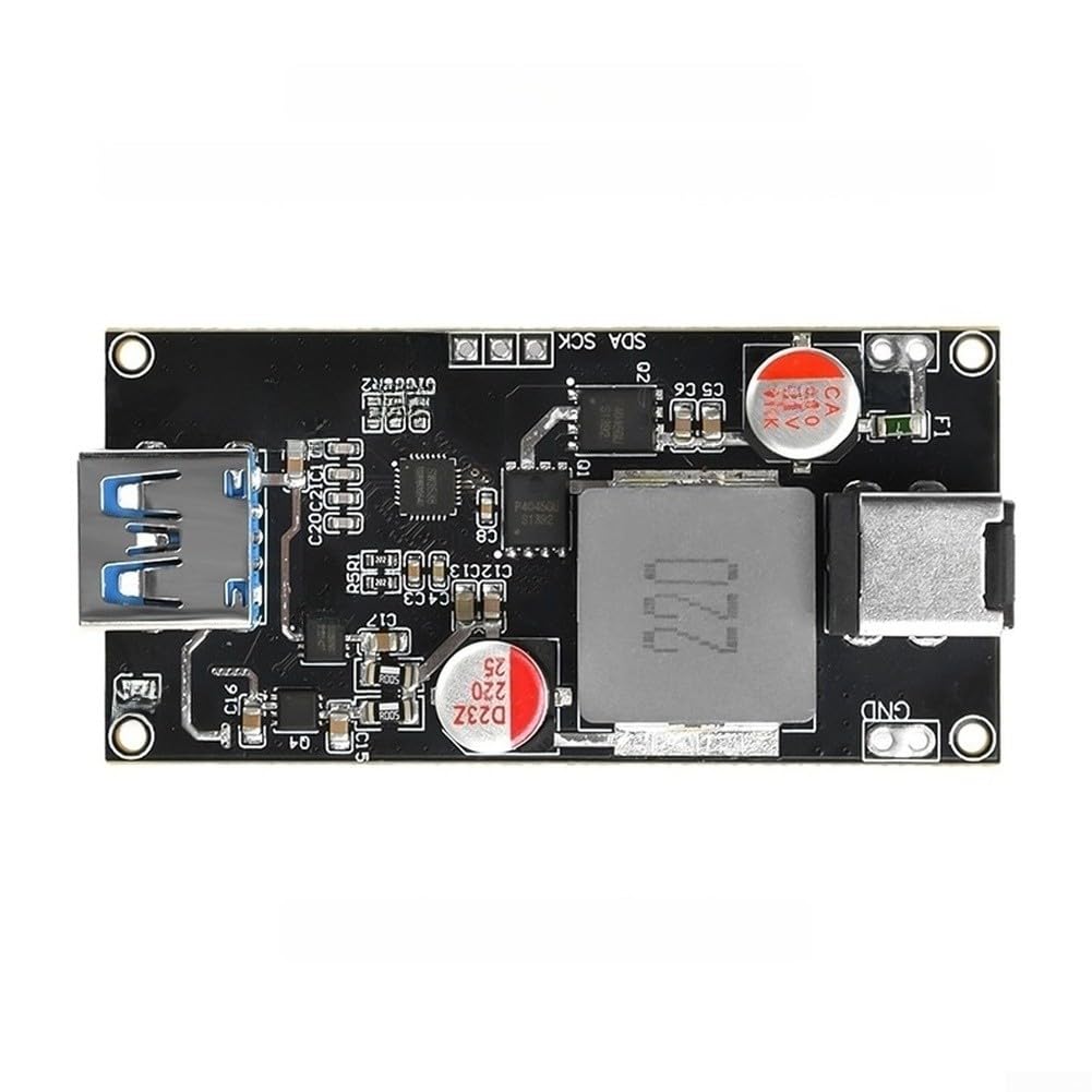 Cargador USB-C para PD 140W QC5 Entrada 6-30V Cargador USB-C