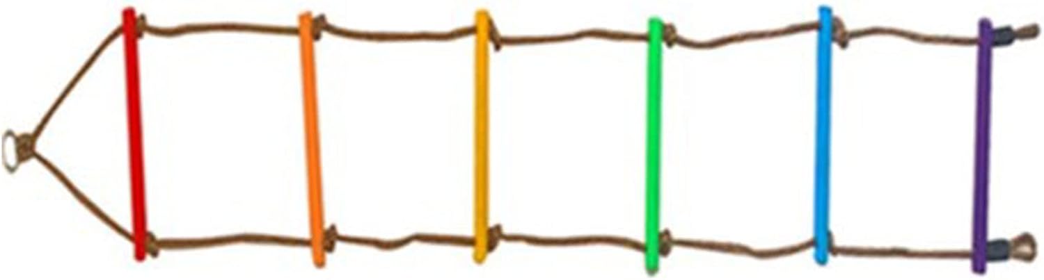 Children Climbing Rope Ladder Stronile Game Colorful for Home Playground Polyester Seil