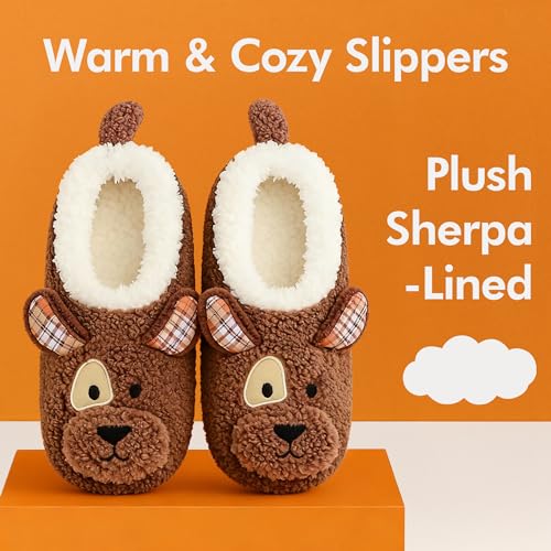 Image of Snoozies Barnyard Animal Slipper Socks for Women
