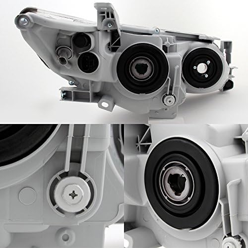 Miniatura 2 de AKKON - Para Toyota Camry SE versión negro proyector faros delanteros lámpara conductor izquierdo + pasajero derecho reemplazo