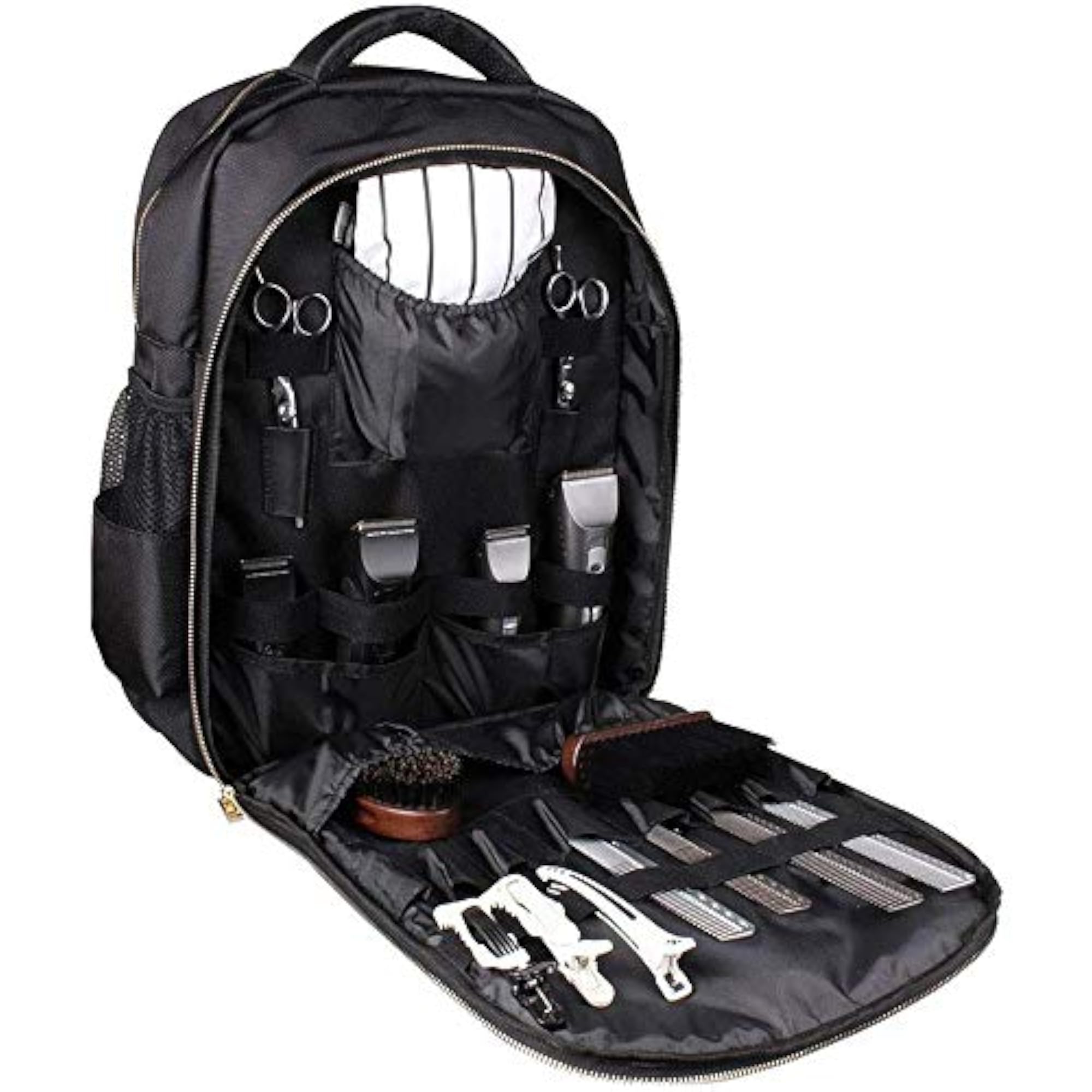 Travel Backpack for Barbers, Hairstylist Clippers Storage