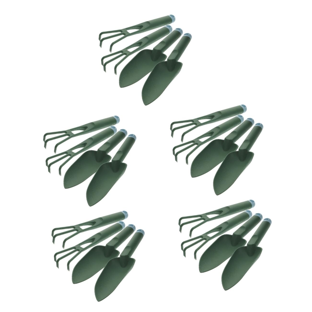 POPETPOP 10 Ensembles Outils de Jardinage Outils d'élagage truelle de repiquage truelle de cultivateur arrosoire Bonsai sarcloir Outils de Jardin pour la Plantation truelle à Main Plastique