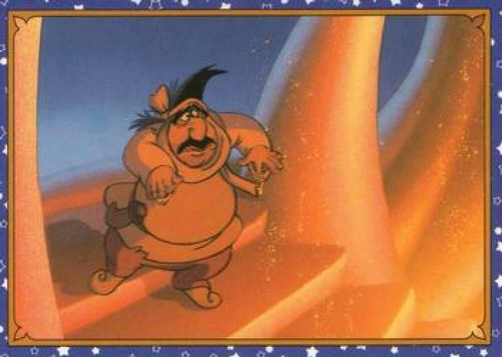 1993 Panini Aladdin NonSport Trading Card #6 The Cave of Wonders