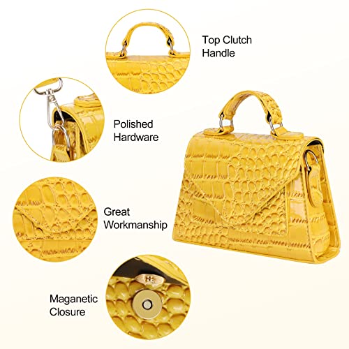 Image of Women's Summer Mini Crossbody Bags, Top Handle Clutch Handbag, Trendy Cute Purse