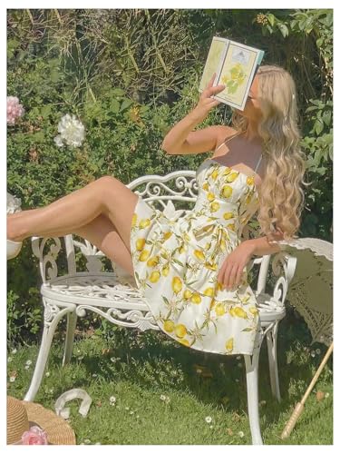 Image of Floerns Women's Floral Halter Ruffle Tiered Cute Summer Mini Dress Milkmaid Vacation Sundress