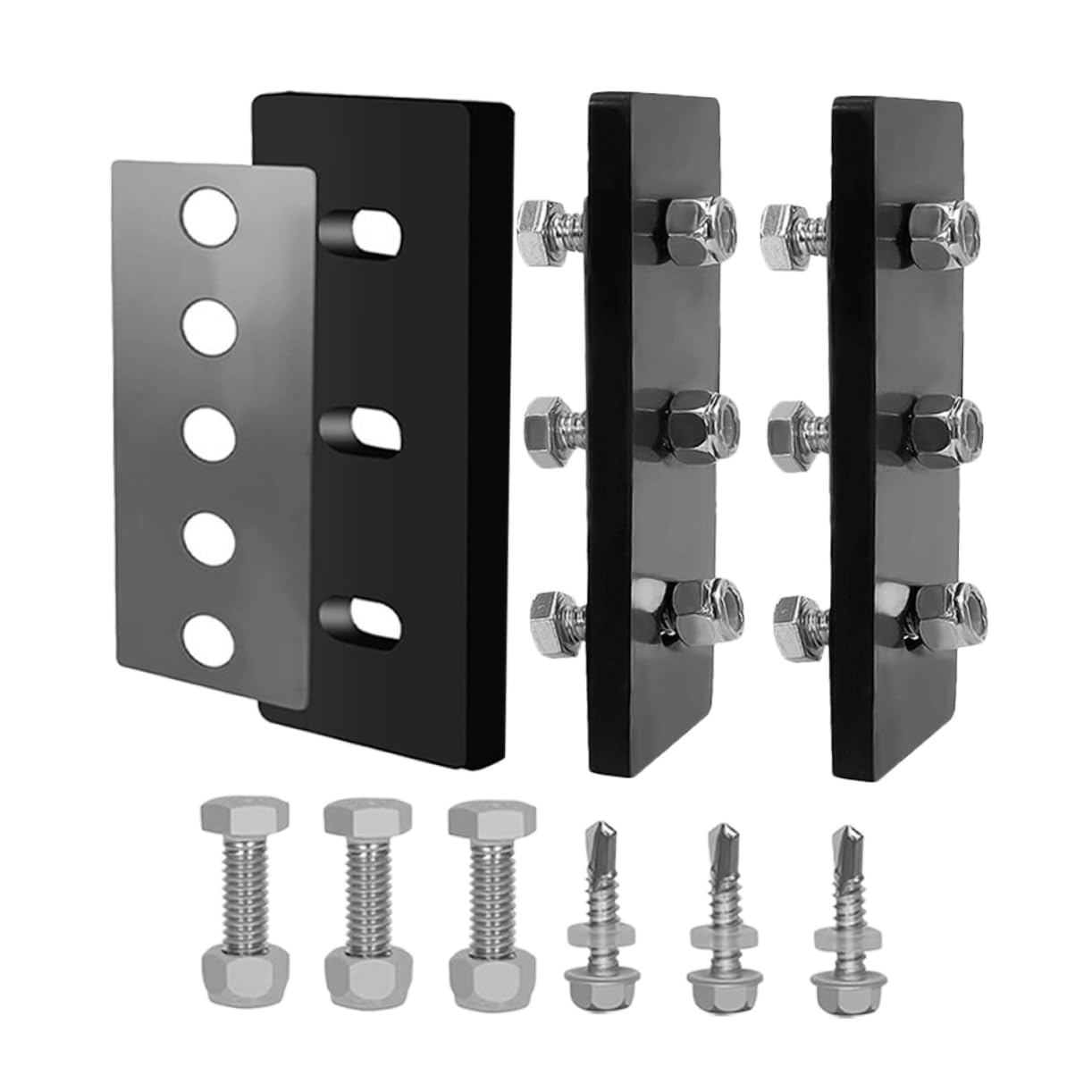 Abaodam Kit Girante per Soffiatore di Neve in Acciaio Inox e Gomma, Set da 3 Pezzi, Sostituzione Resistente per Stabilità ed Equilibrio della Macchina la Neve