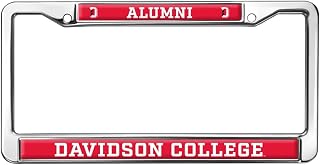 Davidson College Alumni Logo Full Size Standard License Plate Metal Frame