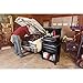 CRAFTSMAN 5-Drawer Ball-Bearing Steel Tool Chest Combo (Black) 1000 Series 26-in W x 44-in H