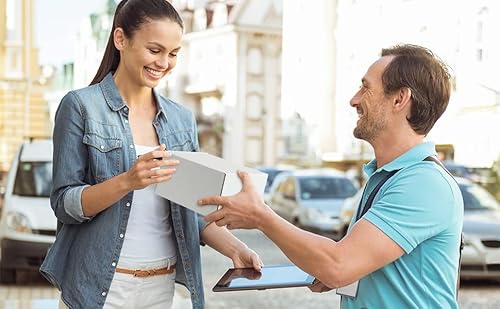 Ucgou 5X5X5 Inches Shipping Boxes 25 Pack White Corrugated Packing Mailing Kraft Cardboard Storage Cube Small Mailers #TOP5