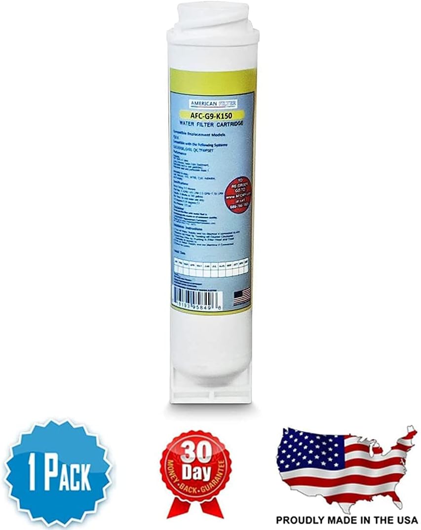 American Filter Company®, Water Filter, Model # AFC-G9-K15, Compatible with GE (R) FQK1K Filters 1-Pack