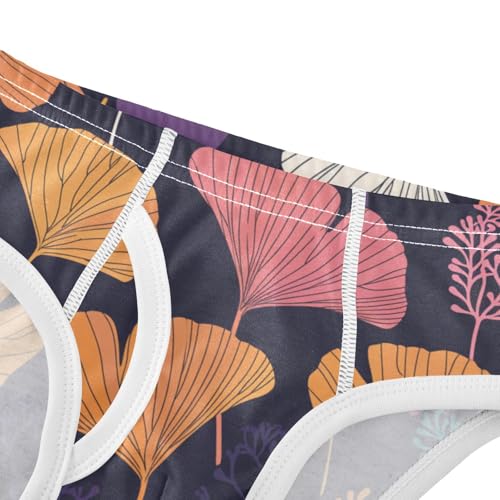 KLL Hand Drawn Ginkgo Baby Boys Comfort Briefs Underwear Cute Children Panties4
