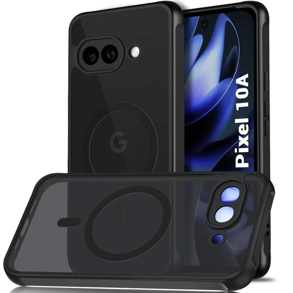 TheGiftKart Hybrid Matte Frosted Translucent Back Cover Case for Pixel 10 Compatible with MagSafe | Shockproof Design | Camera Protection Module | Hard Case Cover (PC & TPU, Frost Black) — Amazon image 16