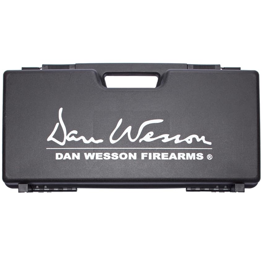 ECOMMUR Maletín Dan Wesson para Pistolas y Revolvers | Protección y Comodo Transporte. Medidas externas: 8,5x23x46 cm (rígido, Acolchado)