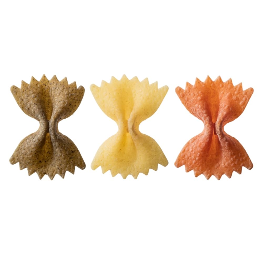 Dalla Costa Farfalle Tricolore con Tomate y Albahaca. Made in Italy. Paquete Ahorro 12x500 gramos