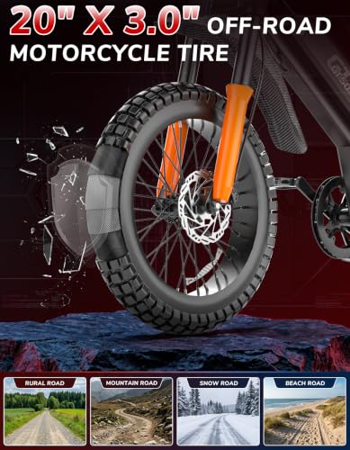 Electric Dirt Bike 5500W 100 Miles