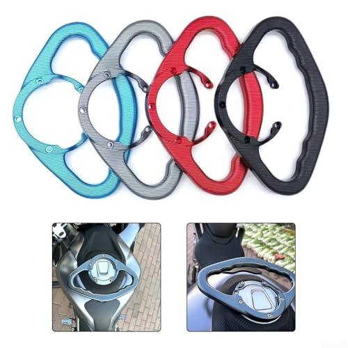 Asidero de tanque para CFMOTO 450SR 700 250SR de aluminio rojo 2