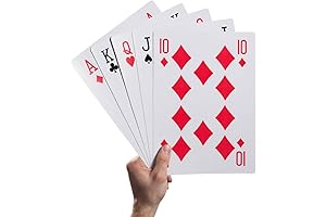 Warmtree 5" x 7" Phase 10 Jumbo Playing Cards Set | Giant...