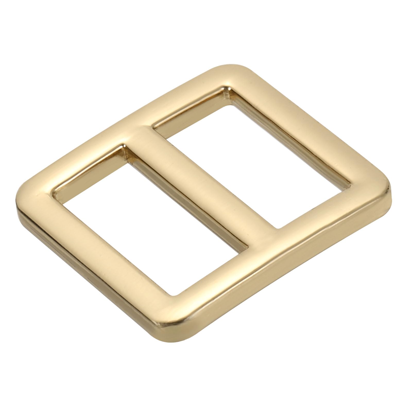 PATIKIL 20mm Tri-Glide Slide Buckles, 10 Pack Metal Webbing Strap Fastener for Backpack Bag Belt Gold