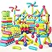 Magnet Toys for 3 Year Old Boys & Girls, Montessori Toys for Toddlers Kids, Magnetic Blocks Building DIY Learning Educational Toys Gift- Starter Set