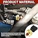 HABNVUON Engine Oil Pressure Sensor Sender Switch, Oil Sending Unit, Automotive Replacement Transmission Pressure Switch, Car Accessories for Chrysler Dodge Jeep Ram, Replace OEM#5149064AA 5149062AA