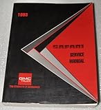 gmc safari van  1993 GMC Safari Van Service Manual