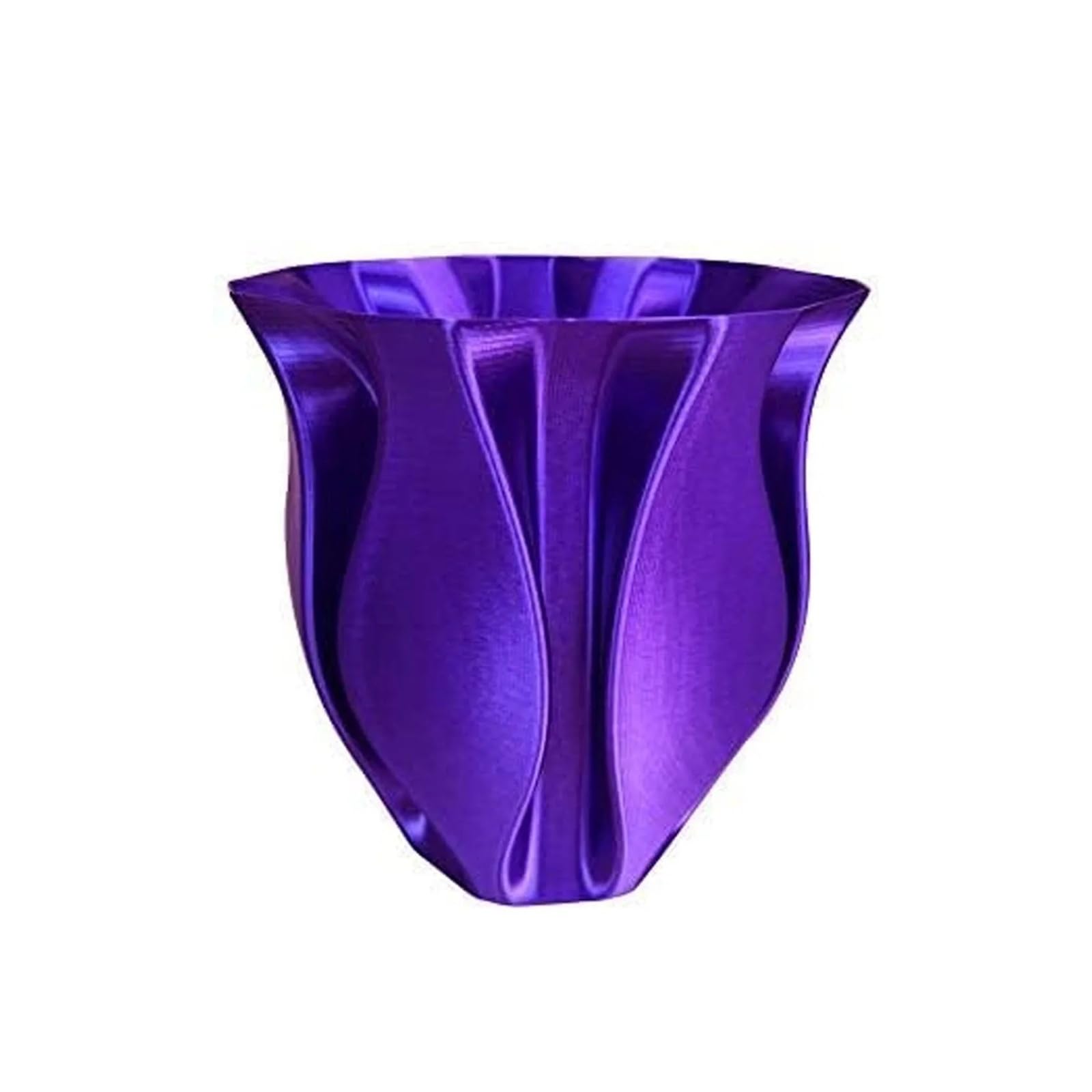 3D-Druckmaterial, Kompatibel mit CC3D Silk Purple PLA-Filament 1,75 mm 1 kg – metallisch glänzendes 3D-Druckmaterial mit glatter Seidenoberfläche, für verschiedene Teile 3D-Druckfilament