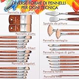 Zoom IMG-2 set pennelli pittura acrilica 26 Zoom IMG-2 set pennelli pittura acrilica 26