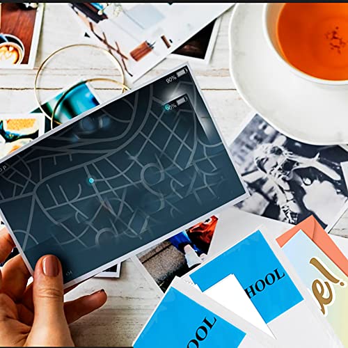 YOUHOOL A4 Aufkleber Papier zum Drucken Druckbare Vinyl Aufkleber Papier Matte selbstklebende Sticker Wasserdichtes Blatt für Tintenstrahldrucker und Cricut Maker