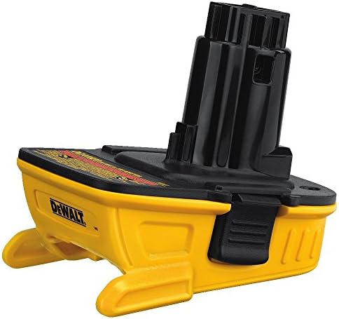 DEWALT Battery Adapter 18V to 20V, For Drills, Sanders and More, Charger Not Included, Bare Tool Only (DCA1820)