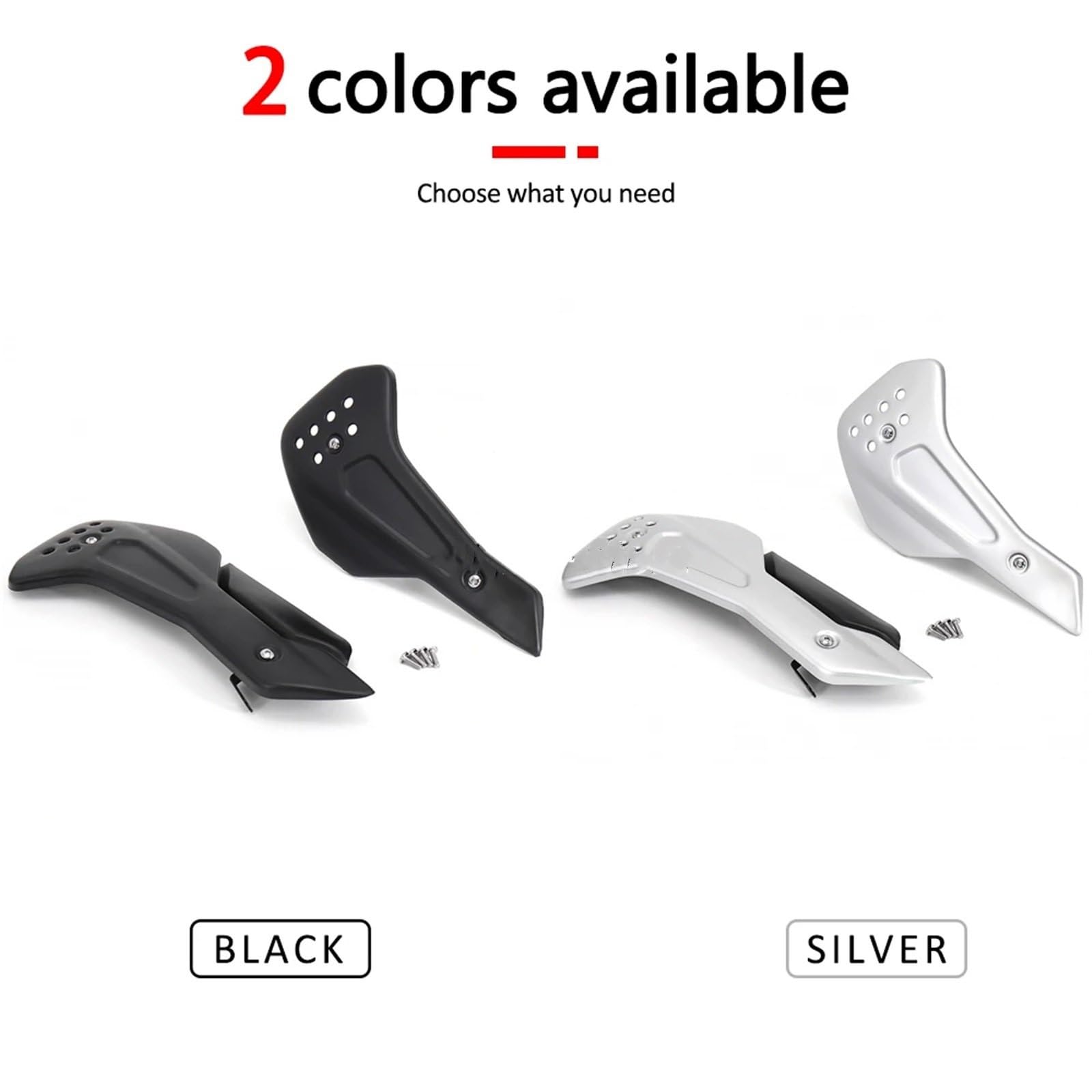 Compatible con Trident 660 Pan 2021 2022, carenado de alerón Inferior del Motor para Motocicleta Deflector Aire Moto Carenado Deflector de Viento