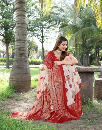 Image of Yashika Women's Banarasi Kanjivaram Art Silk Saree|Sarees for Women Ethnic Wear