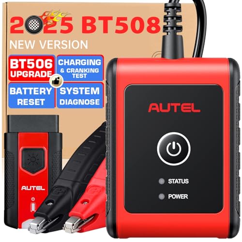 Autel MaxiBAS BT508 Car Battery Tester 6V-24V, 100-2000 CCA