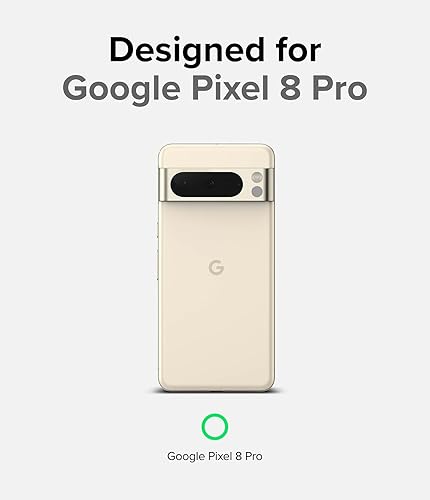 Miniatura 4 de Ringke Onyx - Funda compatible con Google Pixel 8 Pro verde oscuro + doble película fácil compatible con Google Pixel 8 Pro