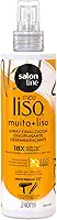 Salon Line, Spray Defrizante Protetor Térmico, Meu Liso Muito + Liso, Vegano - Para Cabelos Lisos Naturais, Alisados ou Relaxados, 240 ml