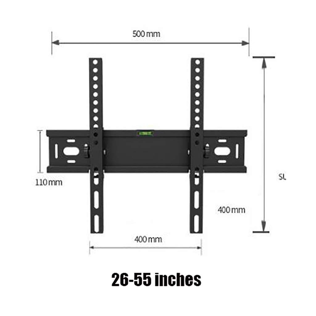 Universeller TV-Ständer für Fernseher von 24 bis 65 Zoll, verstellbares TV-Regal mit Wandhalterung, robuste und stilvolle TV-Konsole für das Wohnzimmer-Entertainment-Cent