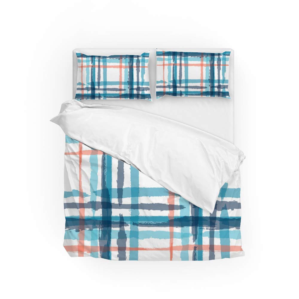 Parure de lit anti-décoloration 3 pièces pour en finir avec les draps rêches