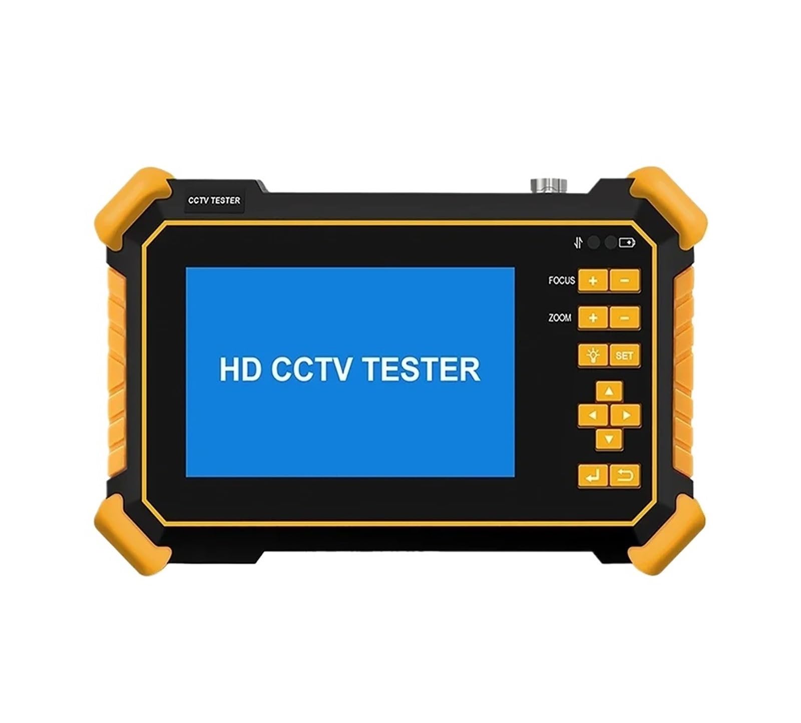 CCTV Tester, 8MP 4K CCTV Tester 4 Inch Camera Monitor AHD/CVI/TVI CVBS Analog Cameras CFTV Mini(TI-HD9629-ACT)