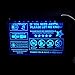 HEBANG LED acrylic USB Car Taxi Driver Tips Sign Car Taxi Driver 5 Stars Tipping Appreciated No smoking Wear a mask Tips HB-01