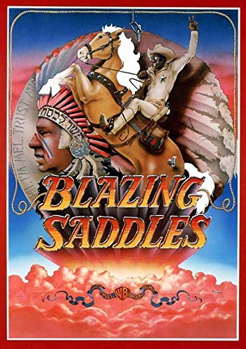 MariposaPrints 67379 Blazing Saddles Movie Gene Wilder, Mel Brooks Decor Wall 24x18 Poster Print