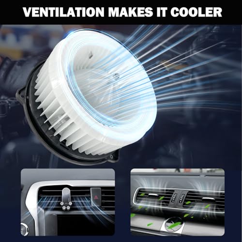 Image of 700192 AC Heater Blower Motor Fan Assembly Fit for Acura rl 2005-2012, for Honda Odyssey 2005-2010, Ridgeline 2006-2007 79310SHJA01, 79310SJAA02, 79310SJCA02