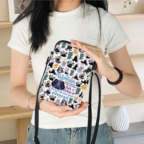 KEYCHIN Villain Ursula Crossbody Bag Ursula Sea Witch Fans Gifts Villains Ursula Sea Witch Shoulder Bag Ursula Witch Gifts4