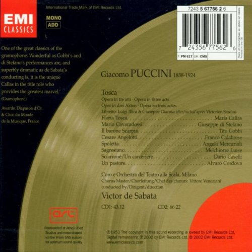Puccini - Tosca (Callas 1953)