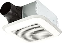 Broan-NuTone 791LEDM ENERGY STAR Bathroom Exhaust Fan with LED Light, 110 CFM, 1.5 Sones, Easy Room-Side Install, White