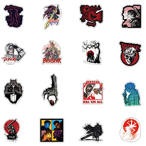25Pcs Classic Anime Stickers Pack For Adults Teens Kids | Fantasy Adventure Anime Vinyl Waterproof Decal Water Bottle Skateboard Laptop Phone Case Suitcase Ps4 Guitar Computer Gift Diy, 2-4Inch… #TOP2