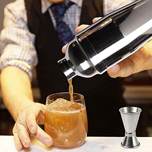 Kit para bartender con coctelera de acero inoxidable miniatura 2