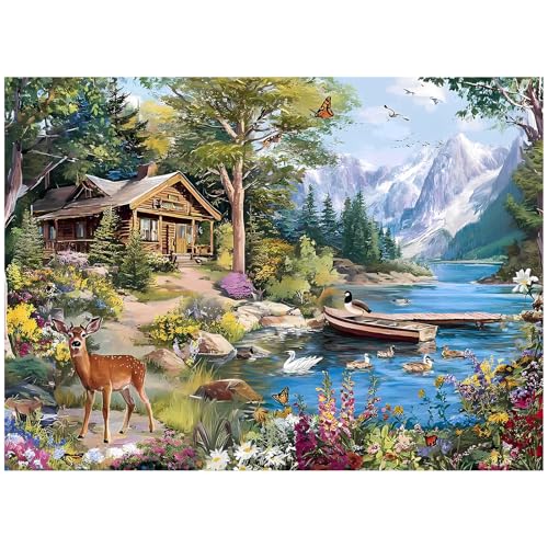 Puzzle de 500 piezas Naturaleza 3+ Anos miniatura 1