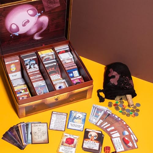 Maestro 76243 Binding of Isaac: Four Requiem-The Ultimate Collection-EN Boardgame, Bunt, Rechteckig – Ansicht 2