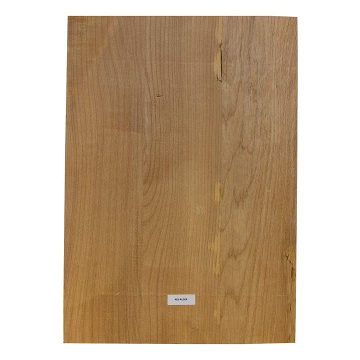 Miniatura 2 de Exotic Wood Zone  Aliso eléctrico  bajo guitarra musical Luthier Tonewood cuerpo en blanco  21 pulgadas x 15 pulgadas x 1-34 pulgadas - cepillado