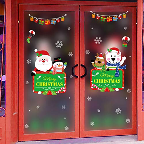 image for Shan-S Christmas Decor Shan-S Christmas Window Sticker Christmas Tree 
