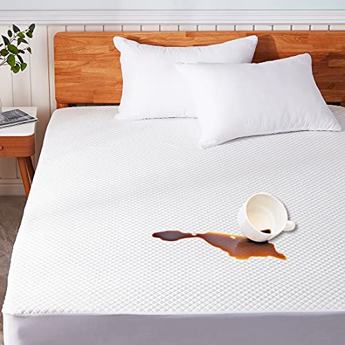 Friendriver Wasserdichter Matratzenschoner, gesteppt Cover